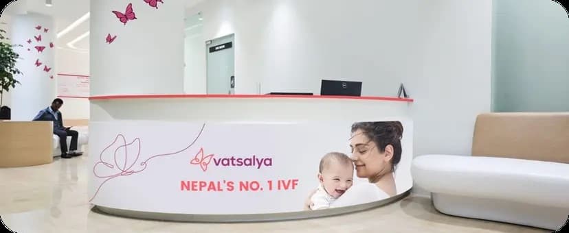 Happy family with healthcare providers